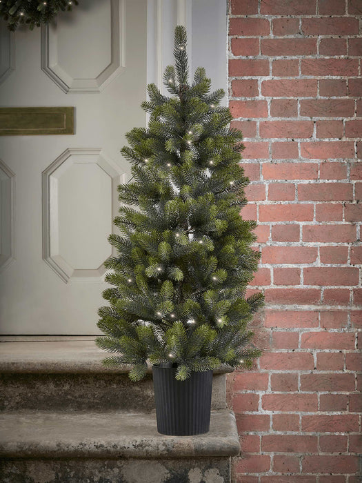 Indoor Outdoor Pre-Lit Potted Tree