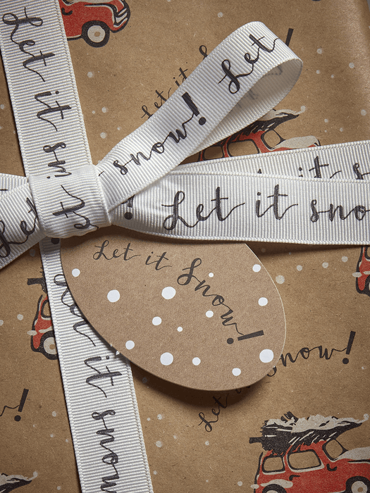 Little Christmas Cars Gift Tags