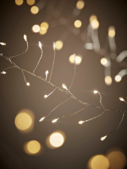 Indoor Outdoor Naked Wire Twinkle Cluster Lights