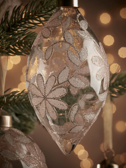 Twelve Delicate Blossom Baubles