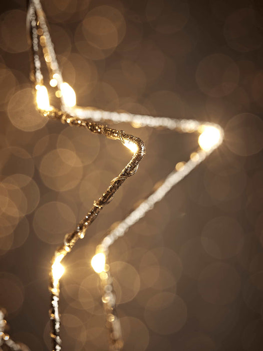 Light Up Silhouette Star Tree Topper