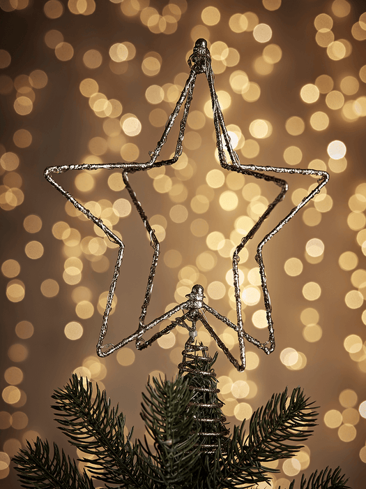 Light Up Silhouette Star Tree Topper