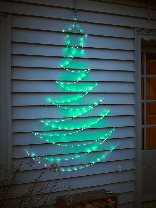 Indoor Outdoor Rainbow String Light Tree - Colour Changing