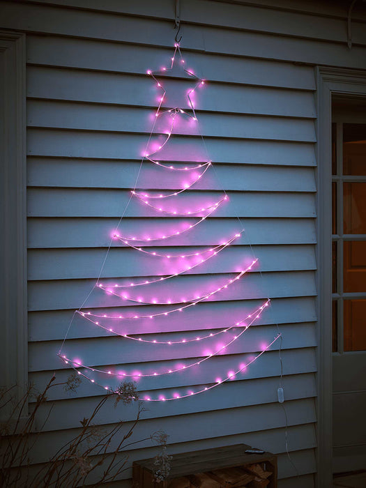 Indoor Outdoor Rainbow String Light Tree - Colour Changing