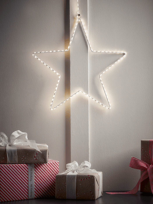 Indoor Outdoor Light Up Star Silhouette