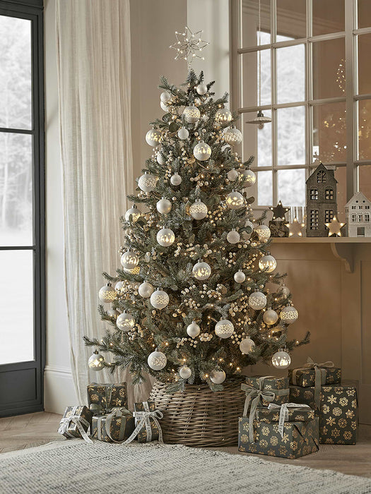 Twelve Light Up Baubles