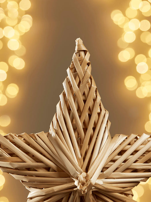 Rattan Tree Topper
