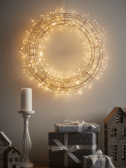 Indoor Outdoor Ultimate Light Up Wreath