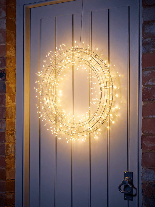 Indoor Outdoor Ultimate Light Up Wreath