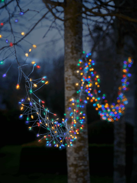 Indoor Outdoor Colour Change Rainbow Cluster String Lights