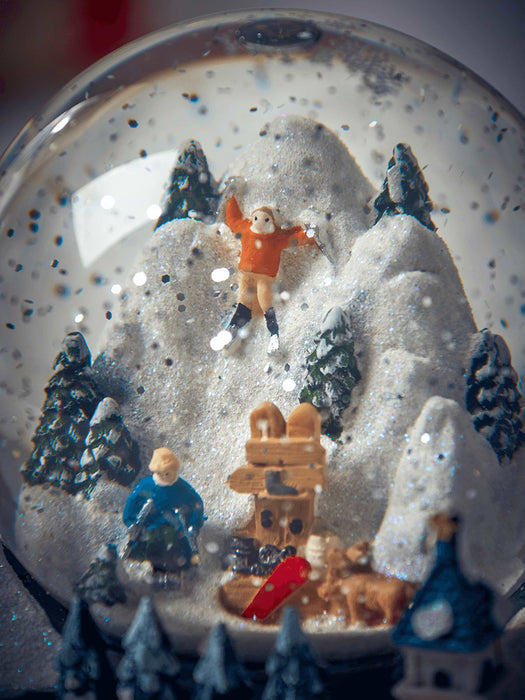 Light Up Winter Village Musical Snowglobe