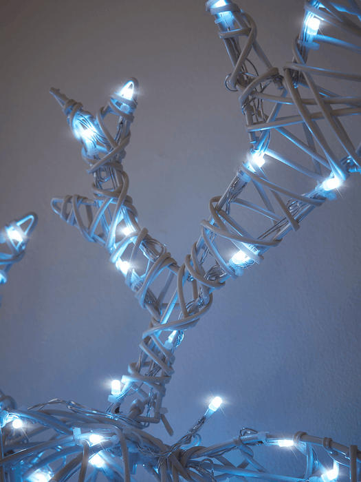 Indoor Outdoor Colour Change Light Up Stag Head