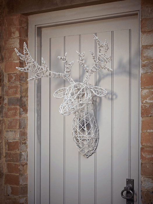 Indoor Outdoor Colour Change Light Up Stag Head