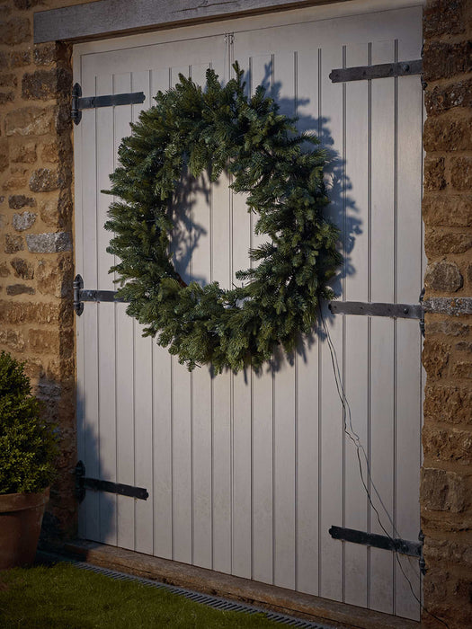 Indoor Outdoor Oversized Light Up Wreath