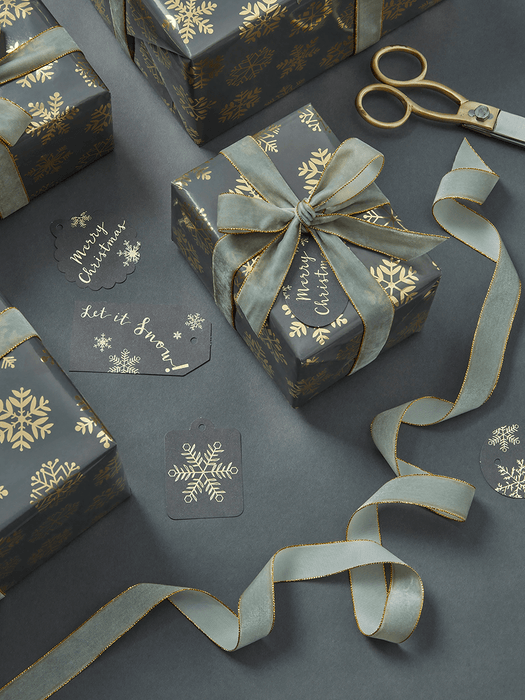 Velvet Ribbon - Sage & Gold