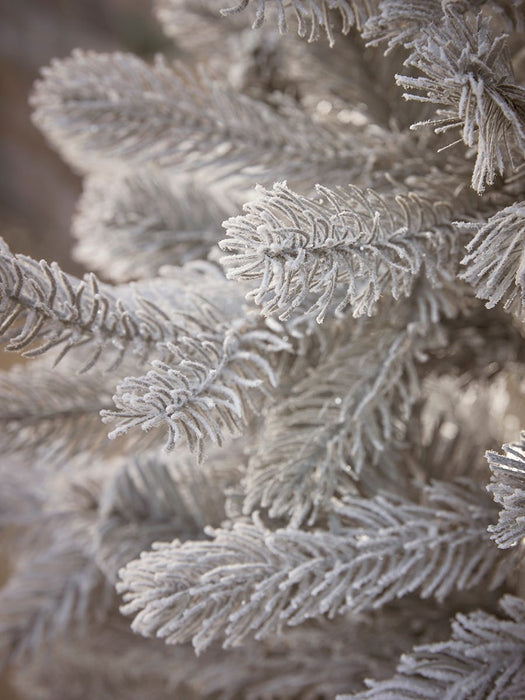 Frosted Fir Pre-Lit Potted Tree