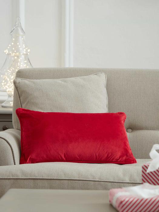 Embroidered Ho Ho Ho Cushion