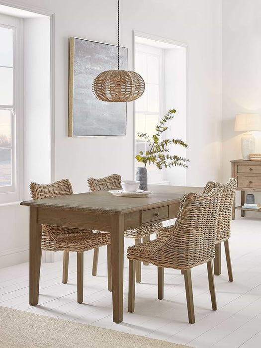 Round Rattan Dining Chair