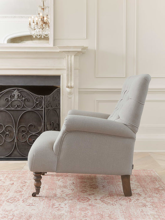 Sandrine Armchair - Soft Grey
