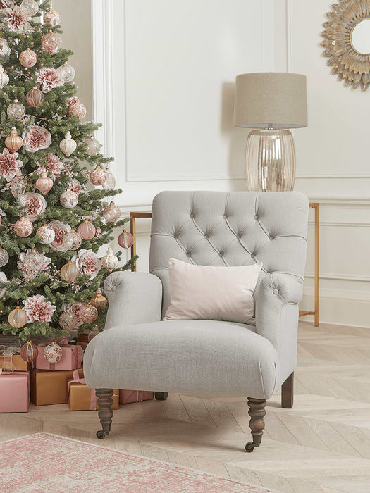 Sandrine Armchair - Soft Grey