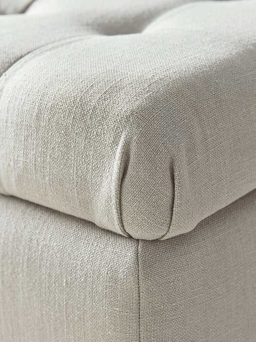 Buttoned Storage Bench