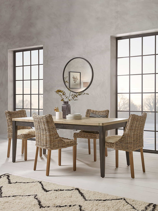 Round Rattan Dining Chair