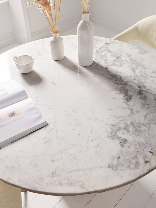 Freja Round Dining Table - 4 Seater