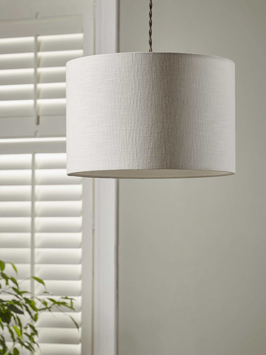 White Linen Shade - Small