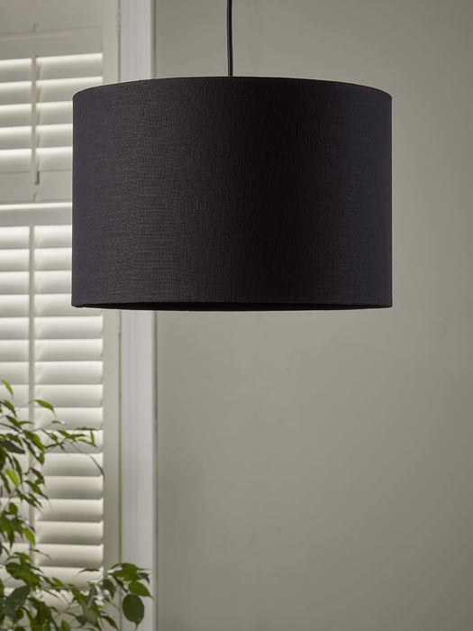 Black Linen Shade