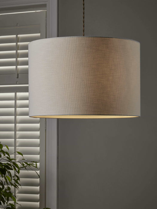 White Linen Shade - Large