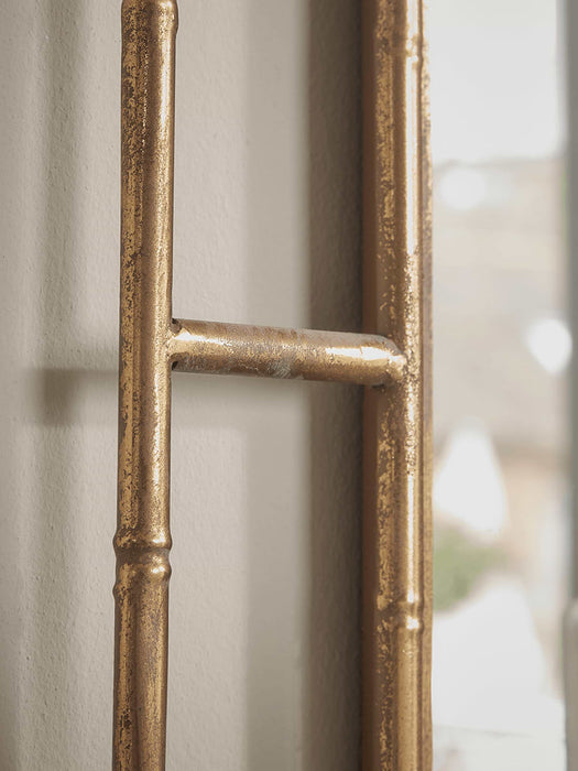 Gold Bamboo Mirror