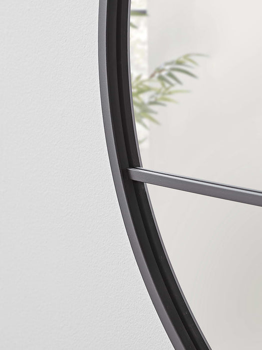 Industrial Round Window Mirror