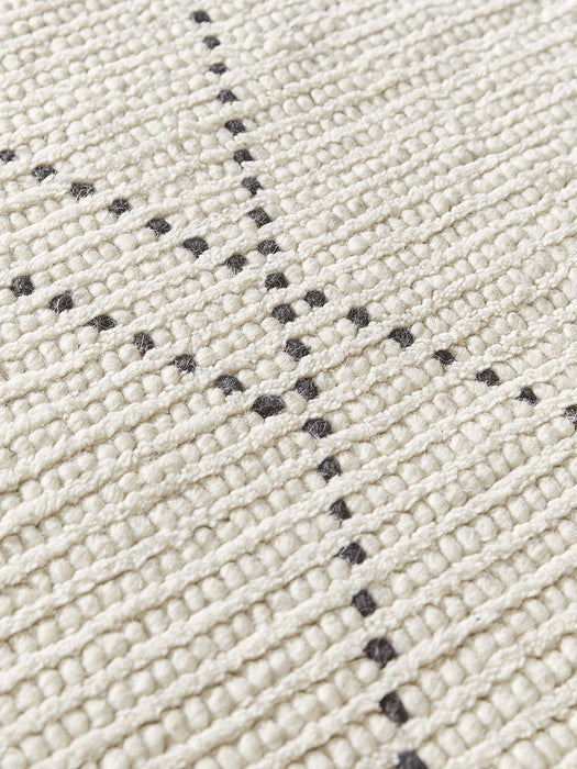 Adriana Rug - Cream and Black