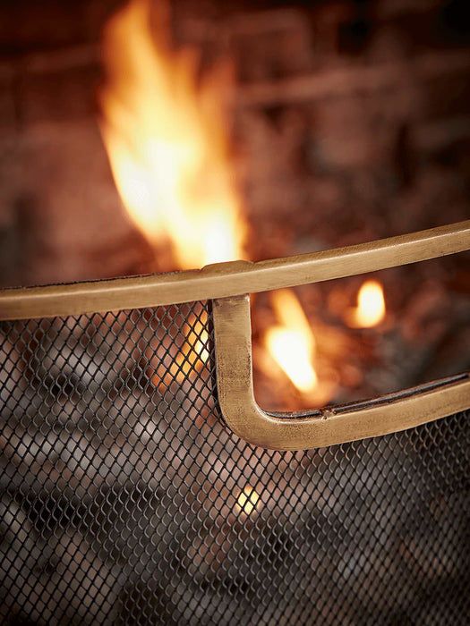 Brass Fire Screen