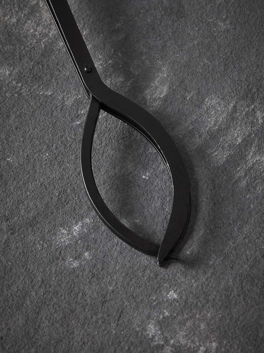 Iron Hanging Fireside Set - Black