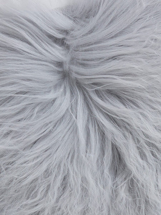 Tibetan Sheepskin Seat Pad - Soft Grey