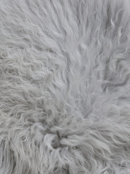 Tibetan Sheepskin Seat Pad - Soft Grey