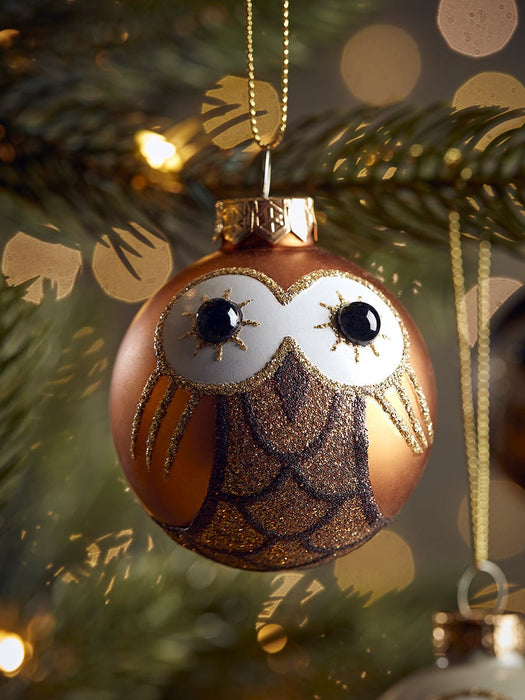 Twenty Five Miniature Owl Baubles