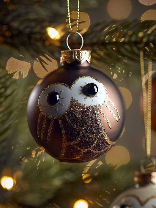 Twenty Five Miniature Owl Baubles