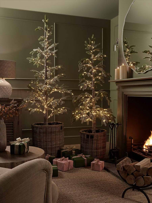Indoor Outdoor Light Up Alpine Fir Tree - Small