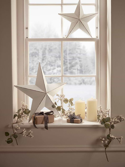 White Metal Star - Small