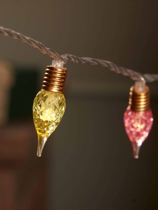 Vintage Style String Lights - Pastel Mix