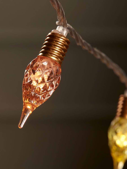 Vintage Style String Lights - Pastel Mix