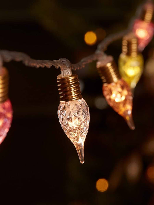 Vintage Style String Lights - Pastel Mix