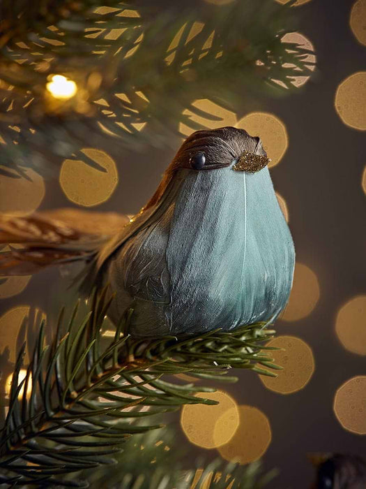 Three Feathered Bird Clips