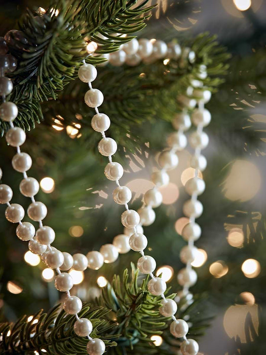 Faux Pearl Beaded Garland