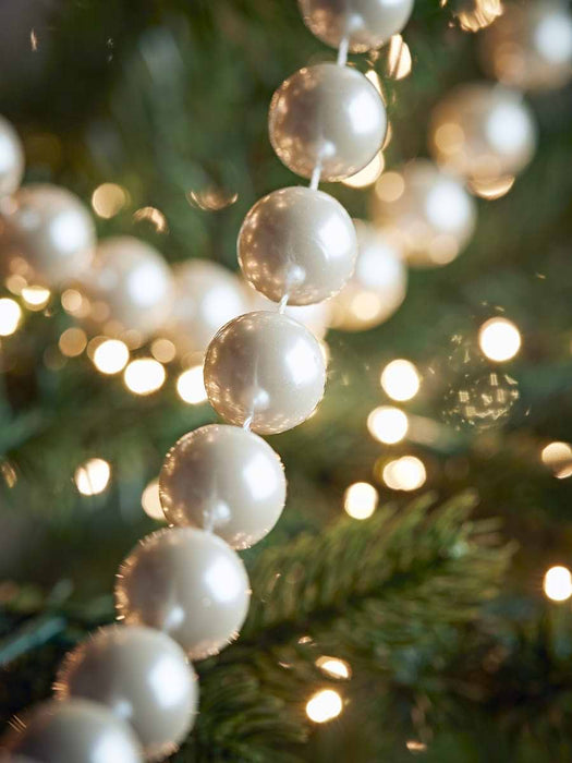 Faux Pearl Beaded Garland - Small