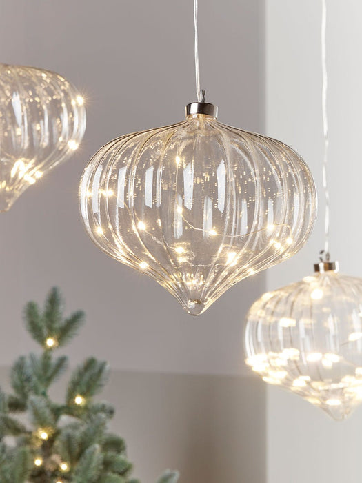 Oversized Light Up Glass Drop