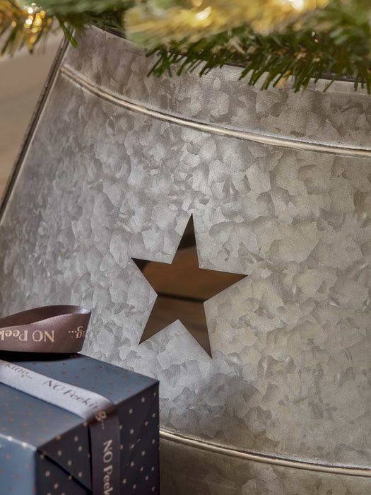 Star Silhouette Hinged Tree Ring