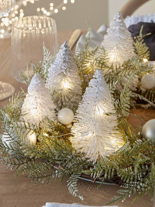 Light Up Brush Trees Centrepiece
